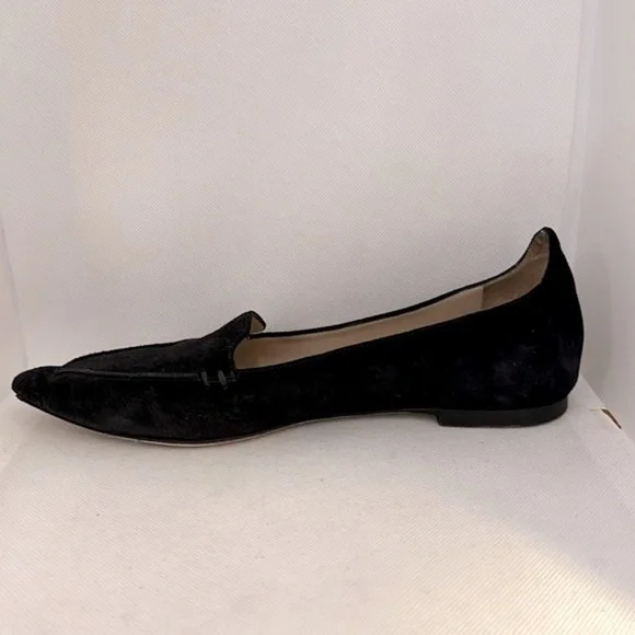 M. Gemi The Gia Black Suede Leather Flats Size 40.5 - GUC - Picture 7 of 13